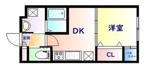 東北福祉大前駅 徒歩17分 2階の物件間取画像